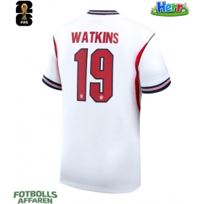 England Ollie Watkins #19 Hemmatröja VM 2026 Kortärmad